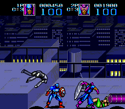 Captain America and the Avengers (USA) In game screenshot